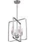 Stowe 4-Light Foyer Brushed Polished Nickel