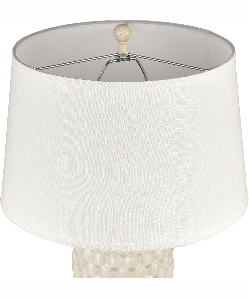 Bancroft Lane 30'' High 1-Light Table Lamp - White
