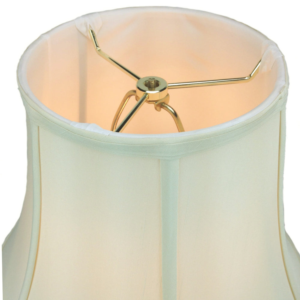 15"W x 11"H Egg Shell Shantung Shade
