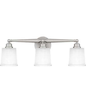 Cecilia Large 3-light Bath Light Brushed Nickel