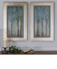 35"H x 21"W Whispering Wind Framed Art Set of 2