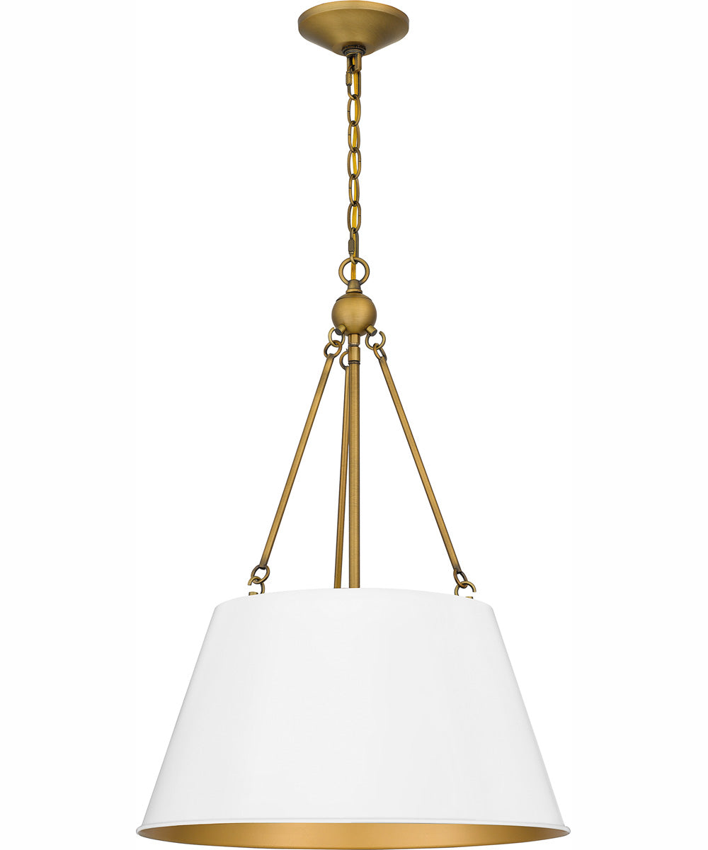 Quoizel Pendant Large 4-light Pendant White