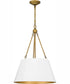 Quoizel Pendant Large 4-light Pendant White