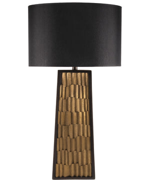 Dairson Poly Table Lamp (1/CN) Black/Gold