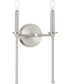 Elara 2-Light New Traditional Wall Light Brushed Nickel