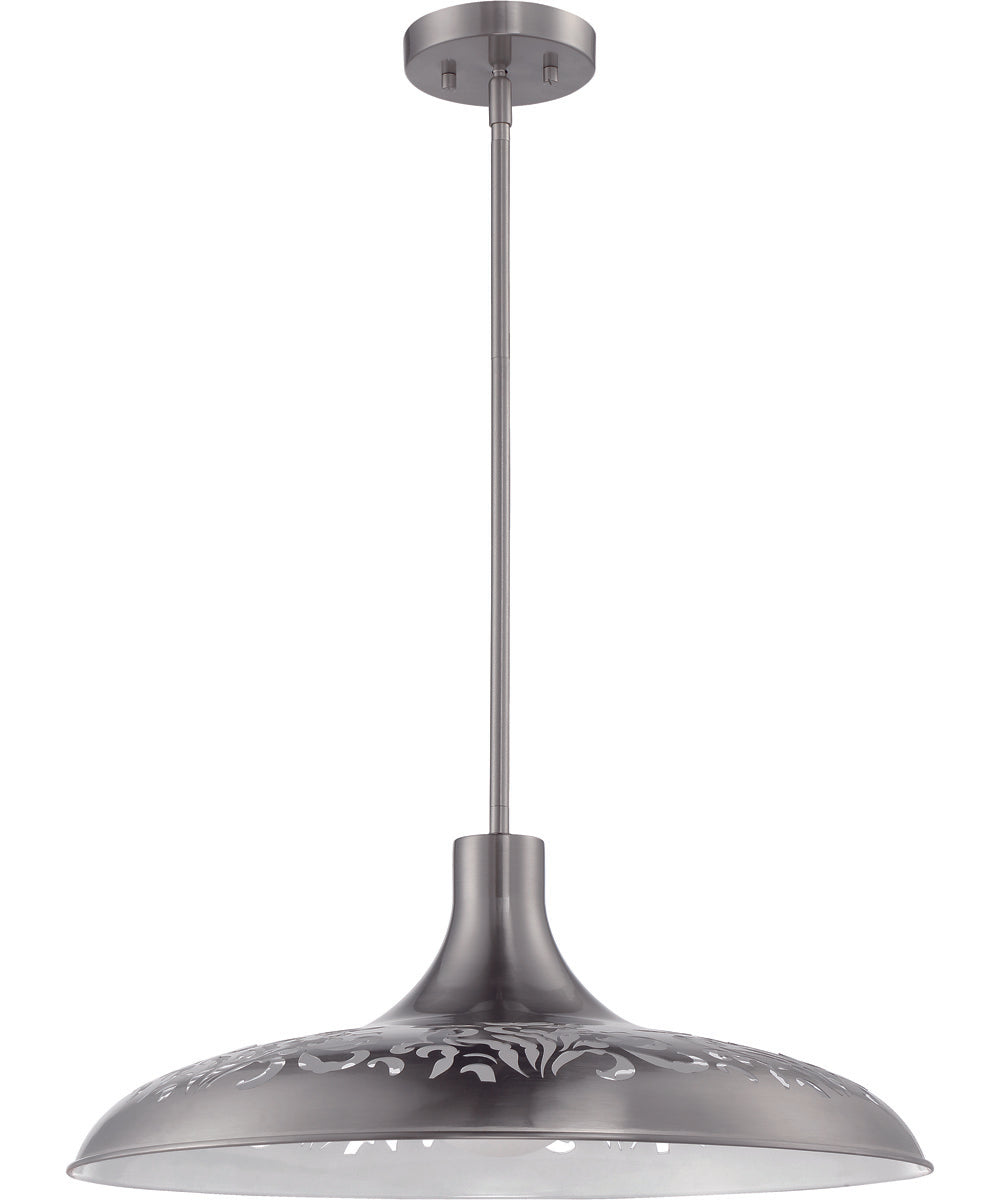 Pocco 1-Light Pendant Brushed Polished Nickel