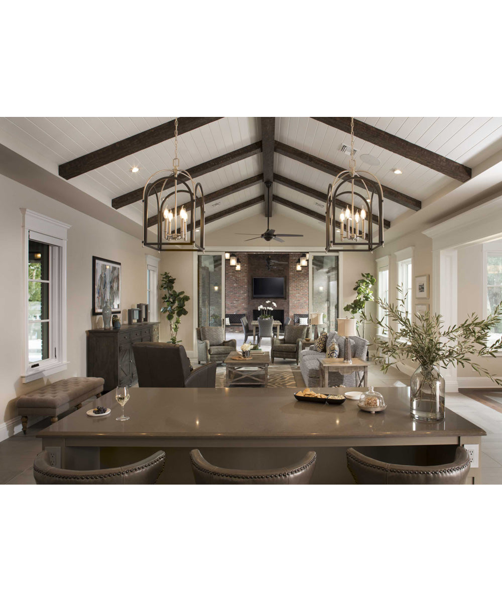 Westfall 4-Light Medium Foyer Pendant Graphite