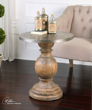 26"H Blythe Wooden Accent Table