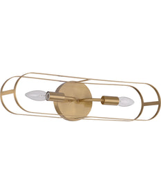 Mindful 2-Light Vanity Satin Brass