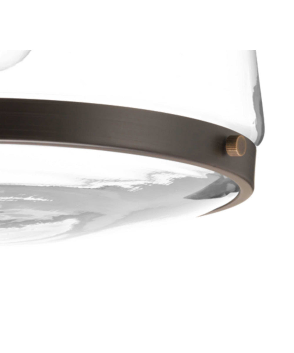 Judson 11" Flush Mount Antique Bronze