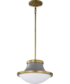 Lafayette 1-Light Pendant Matte Gray