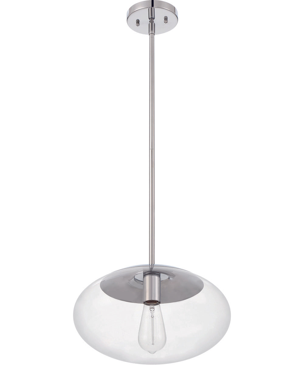 Gaze 1-Light Pendant Chrome