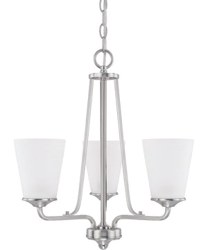Braylon 3-Light Chandelier In Brushed Nickel