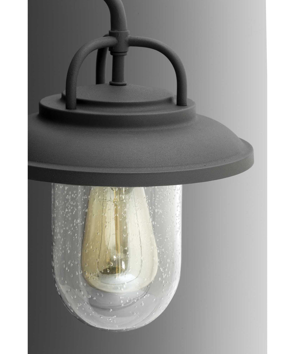 Beaufort 1-Light Small Wall Lantern Textured Black