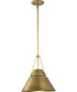 Adina 1-Light Pendant Natural Brass