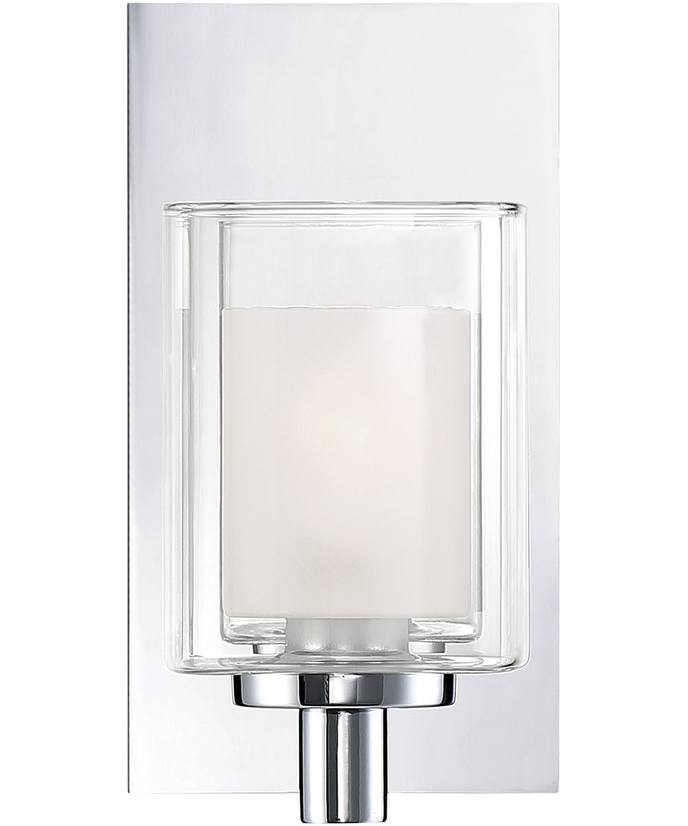 Kolt Small 1-light Wall Sconce Polished Chrome