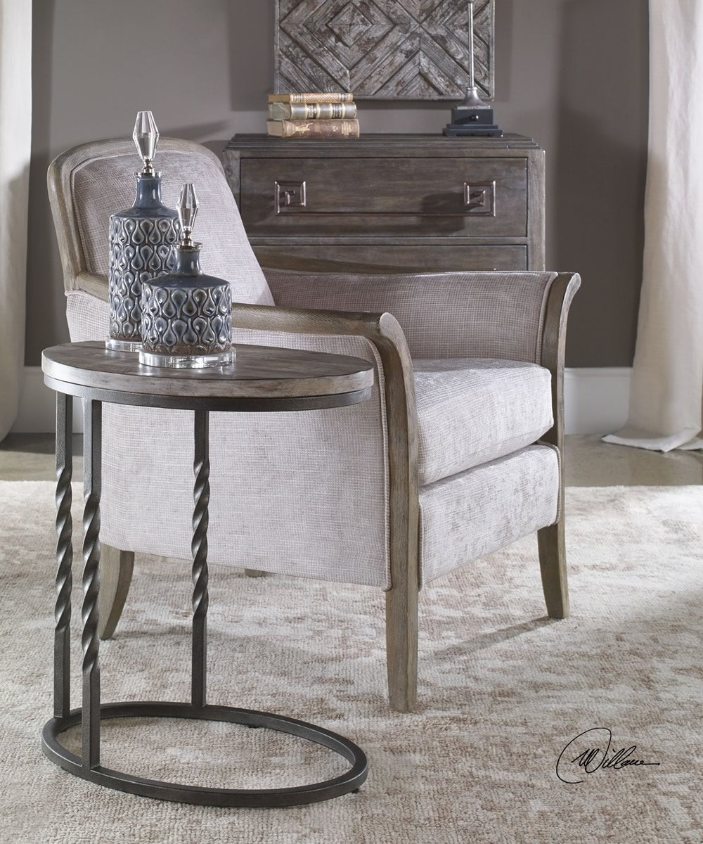 23"H Tauret Cantilever Side Table