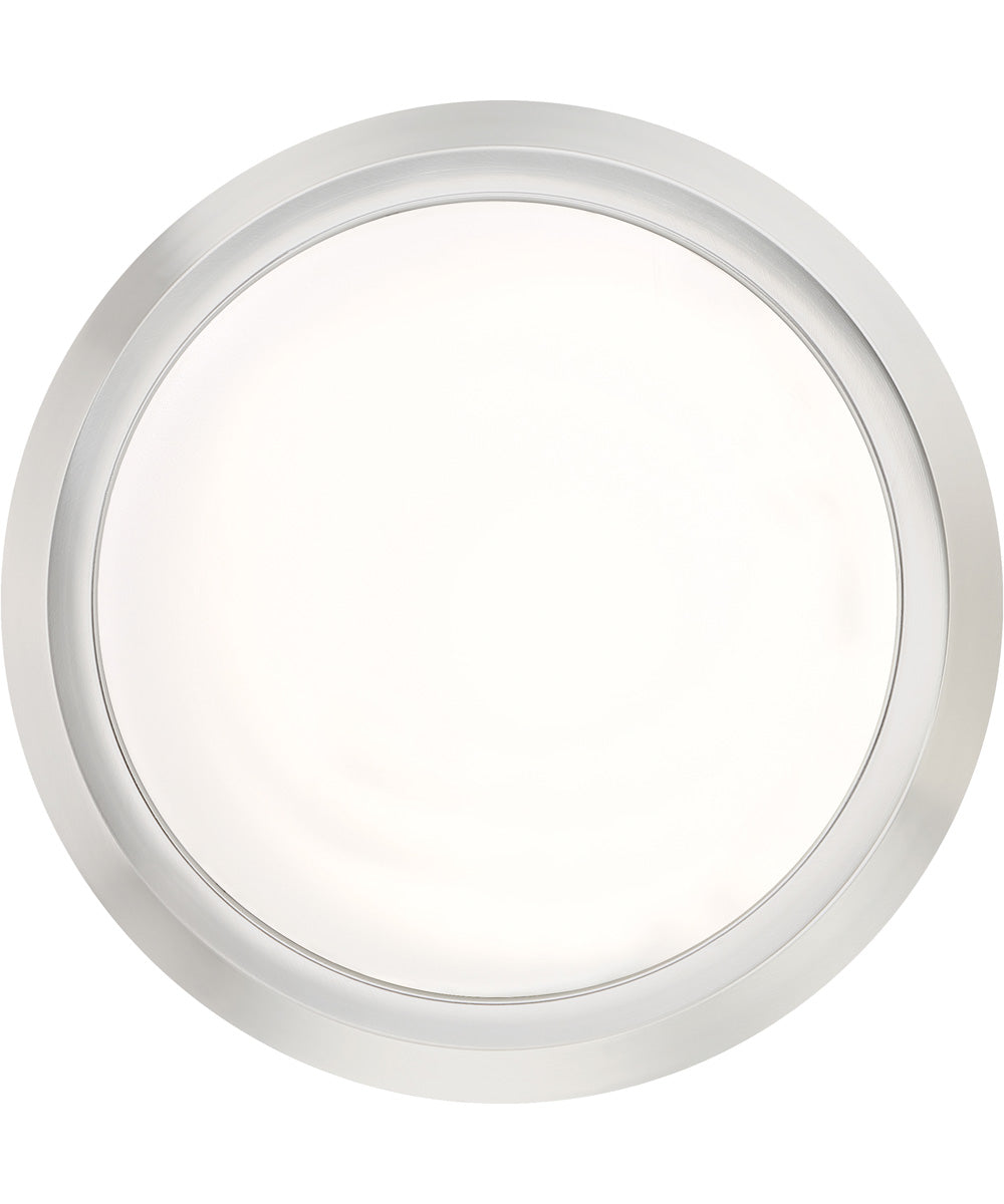 Verge  Flush Mount Brushed Nickel