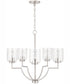 Carter 5-Light Chandelier Brushed Nickel