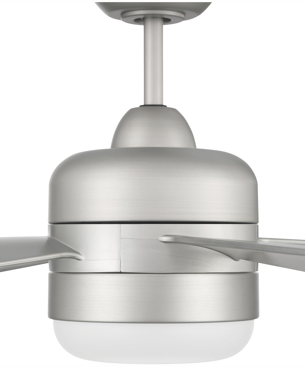 52" Sebastion 2-Light Indoor/Outdoor Ceiling Fan Painted Nickel