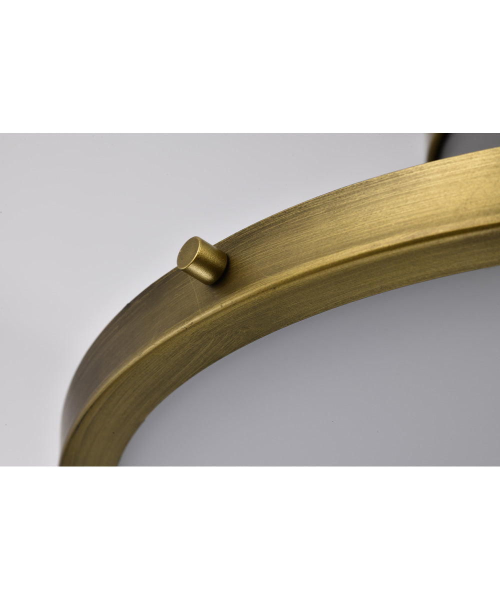 Lafayette 3-Light Close-to-Ceiling Matte Gray