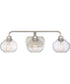 Trilogy Large 3-light Bath Light Brushed Nickel