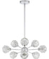 Spellbound 9-light Chandelier Polished Chrome