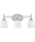 Billingsley Large 3-light Bath Light Brushed Nickel