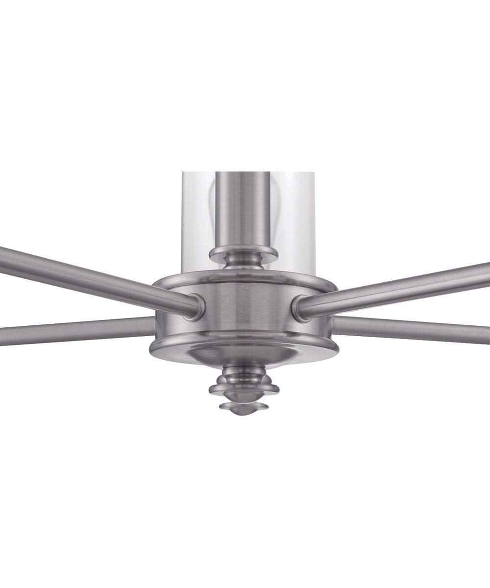 Dardyn 5-Light Chandelier Brushed Polished Nickel