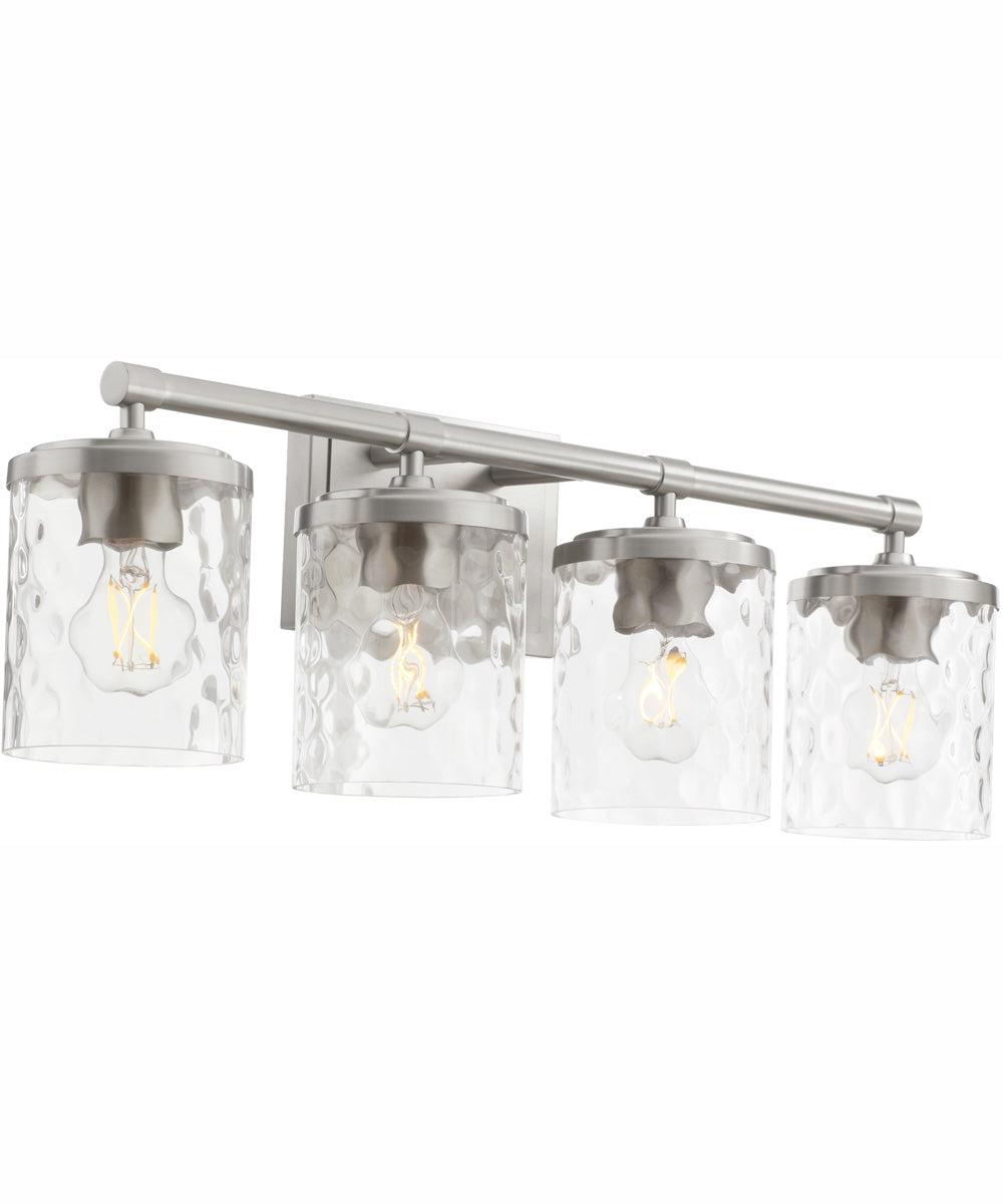 Starky 4-light Bath Vanity Light Satin Nickel