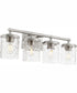 Starky 4-light Bath Vanity Light Satin Nickel