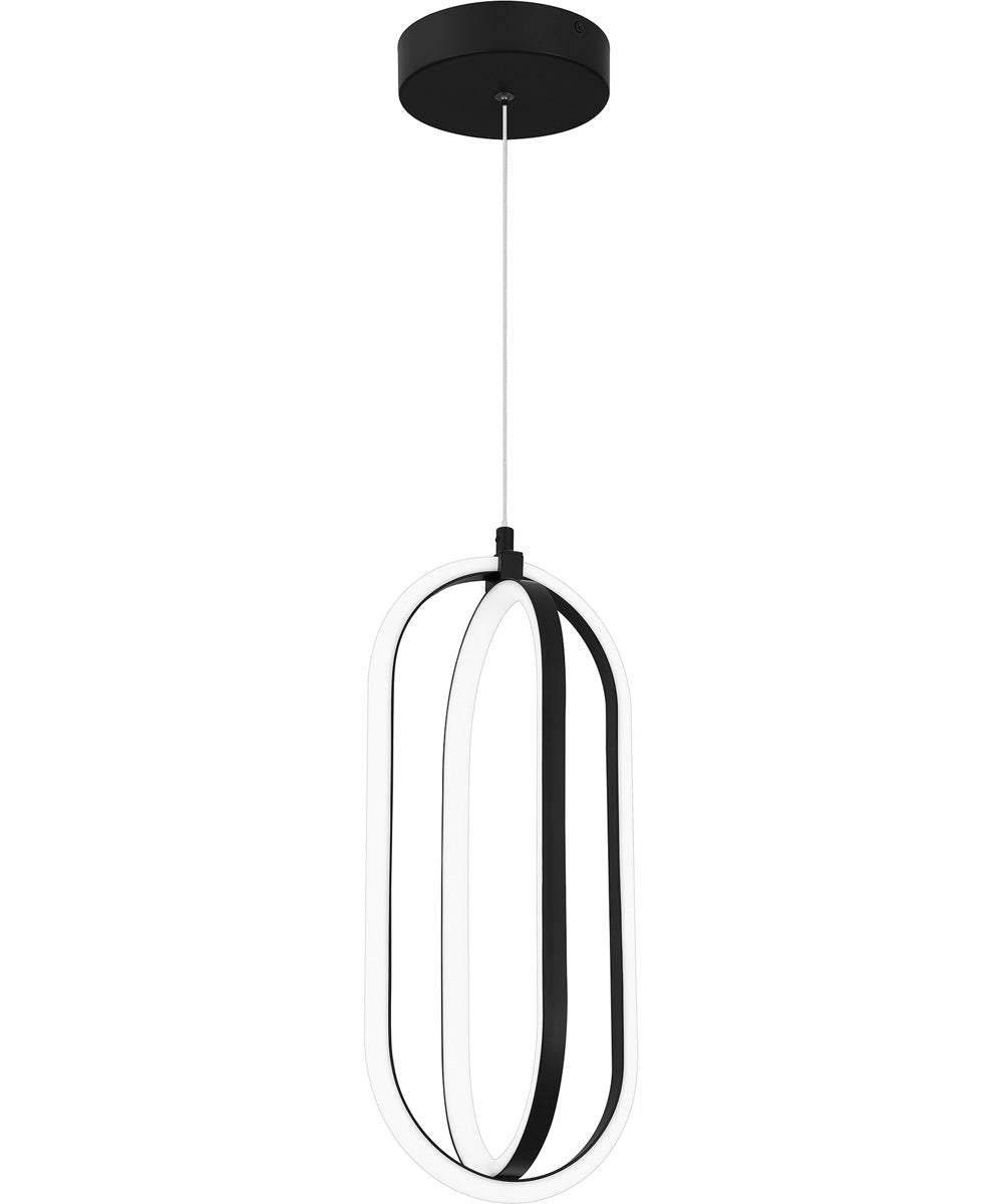 Calista Small Mini Pendant Matte Black