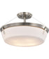 Rowen 4-Light Close-to-Ceiling Brushed Nickel