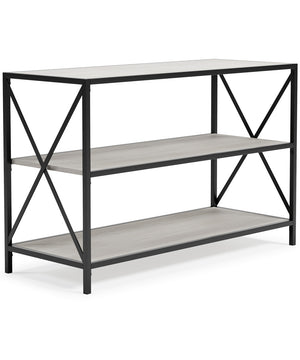 Bayflynn Bookcase White/Black