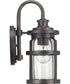 Haslett 1-Light Small Wall Lantern Antique Pewter