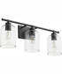 Tribute 3-light Bath Vanity Light Matte Black