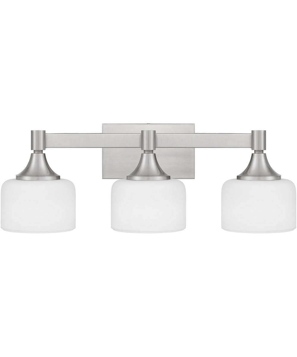 Ladson Large 3-light Bath Light Brushed Nickel