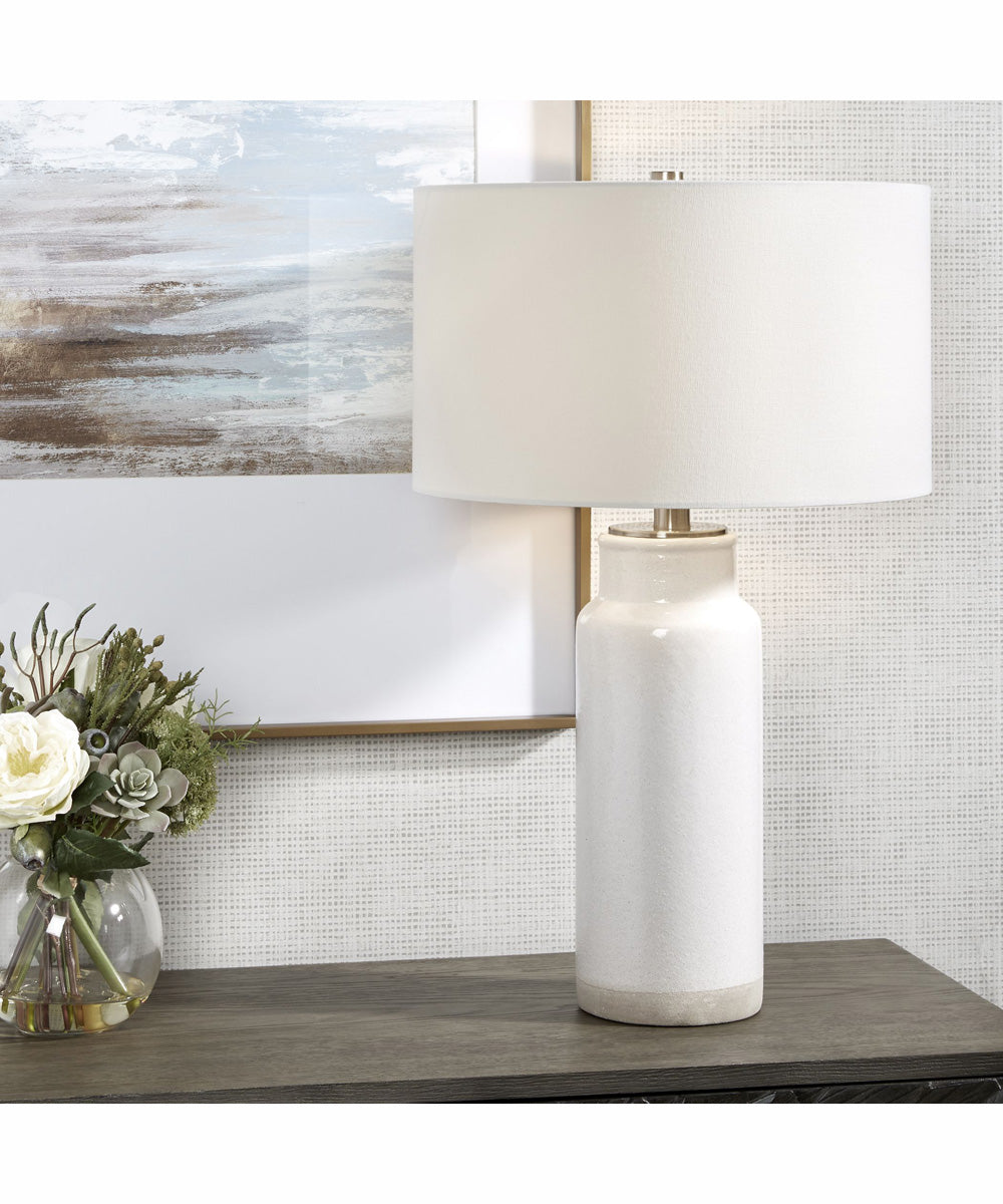 Albany White Farmhouse Table Lamp