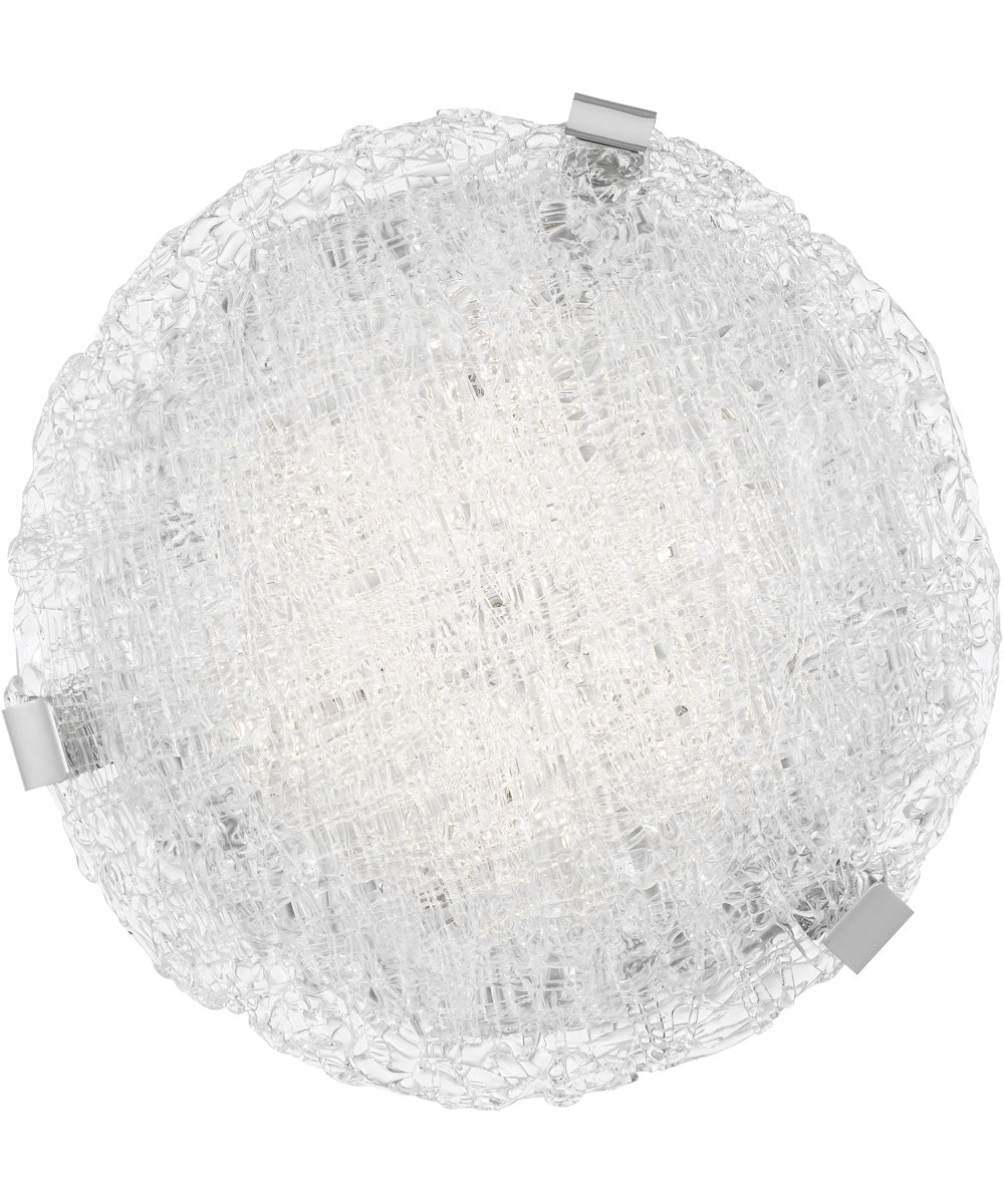 Winter  Flush Mount Polished Chrome