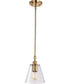 Dover 1-Light Pendant Vintage Brass