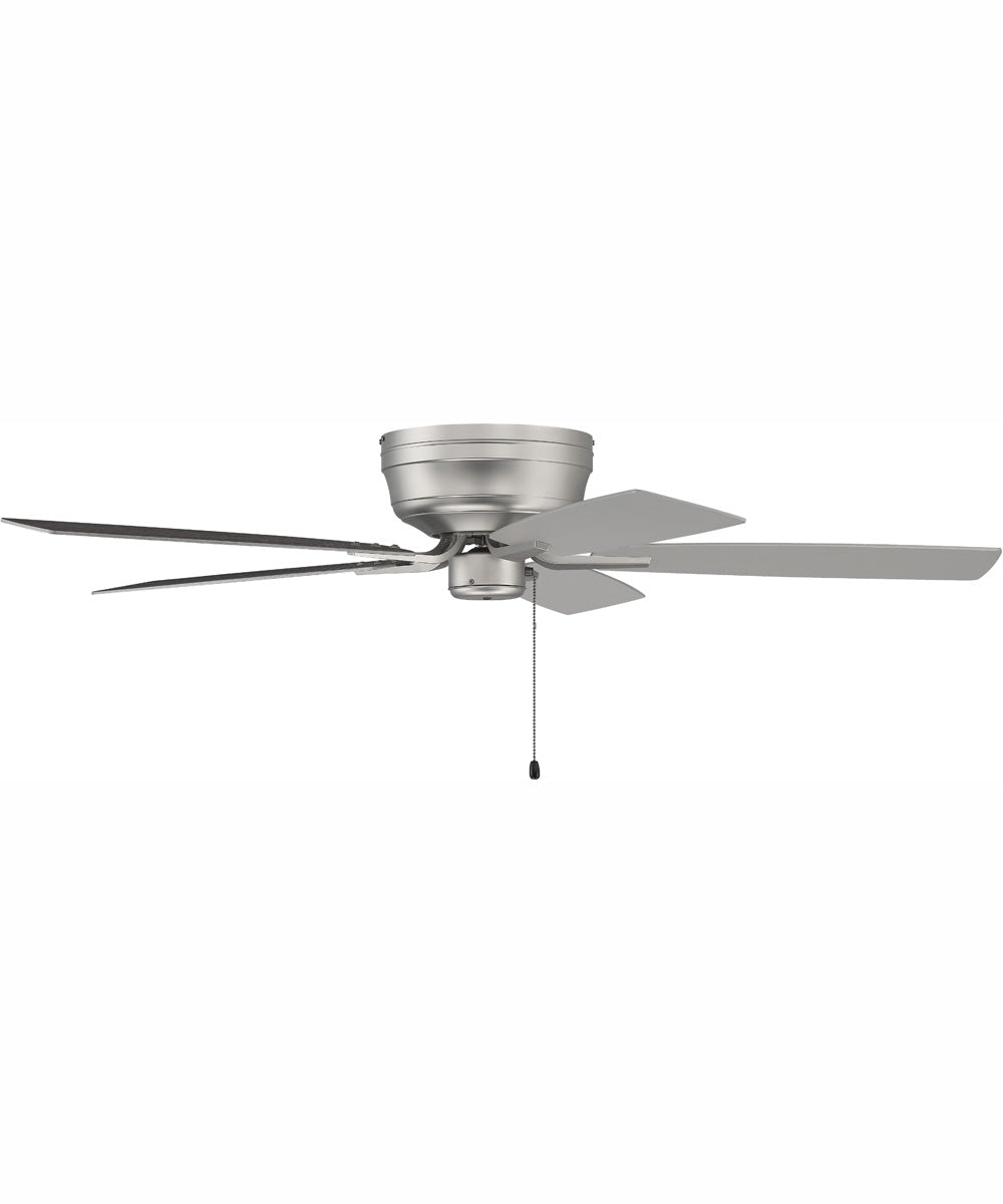 52" Pro Plus Hugger Ceiling Fan Brushed Satin Nickel