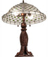25" High Diamond & Jewel Table Lamp