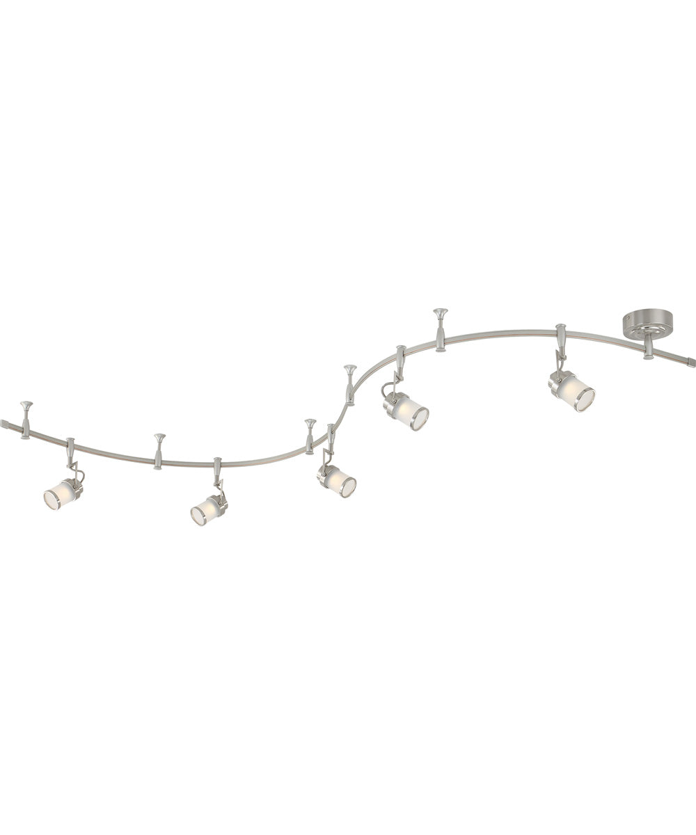 Theater  Track Light Brushed Nickel