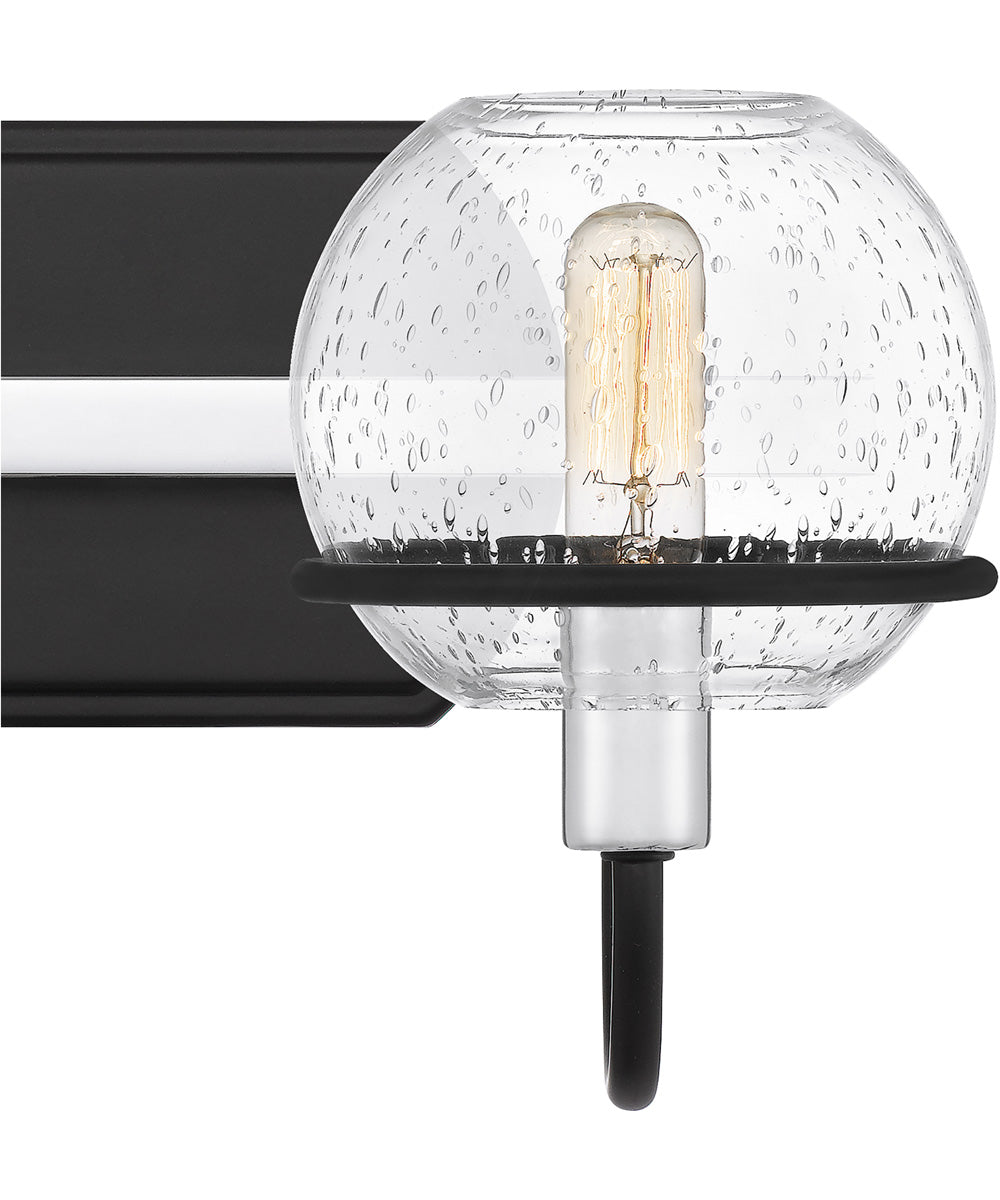 Phoenix Medium 2-light Bath Light Matte Black