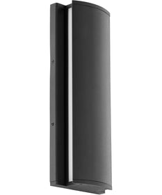 Artemis 2-light LED Outdoor Wall Mount Light Fixture Textured Black