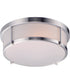 Rogue 13 inch LED Flush Mount Satin Nickel