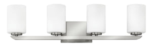 30"W Kyra 4-Light Bath Four Light in Brushed Nickel