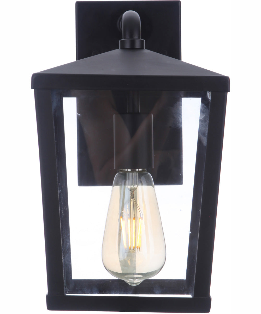 Olsen 1-Light Outdoor Wall Lantern Midnight
