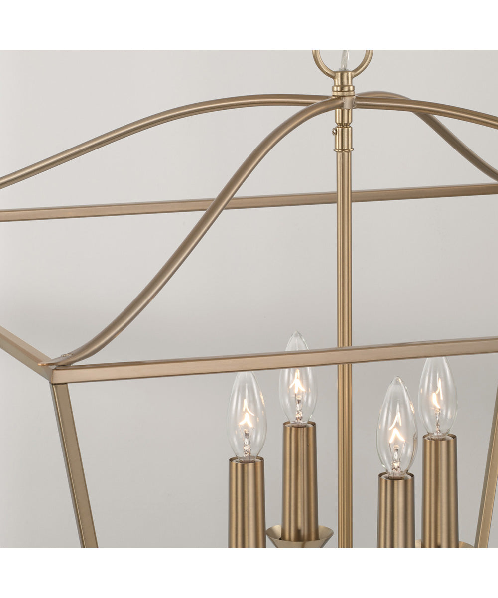 Grady 4-Light Pendant Matte Brass