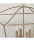 Grady 4-Light Pendant Matte Brass